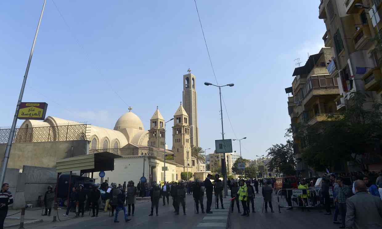 Взрыв у коптского собора в Каире