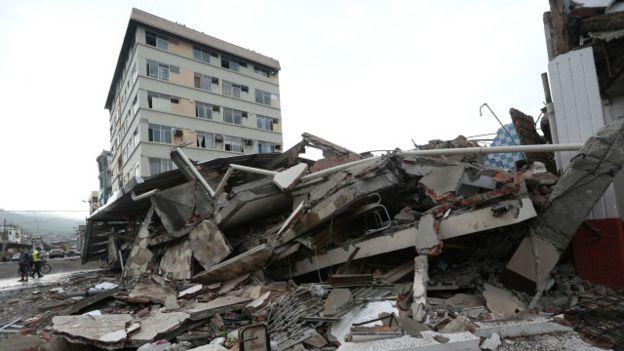 В результате землетрясения в Эквадоре есть жертвы