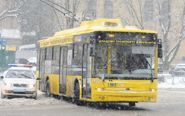 «Киевпасстранс» обещает, что завтра в столице будет работать 100% транспорта