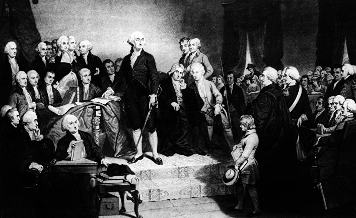 Инаугурация президента США Джорджа Вашингтона, 1789 год