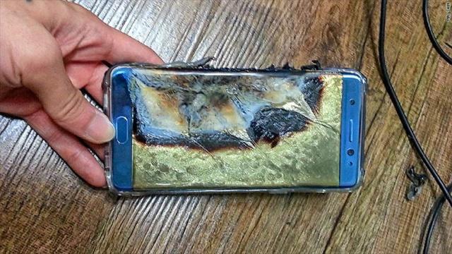 В Samsung назвали причину взрывов Galaxy Note 7 (ВИДЕО)
