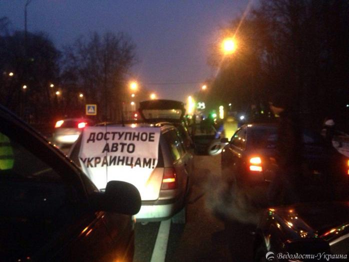 Протестующие на трассах обещают продолжить акции по всему Киеву