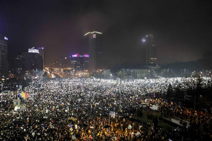 Фото: REUTERS, 6 февраля, Бухарест