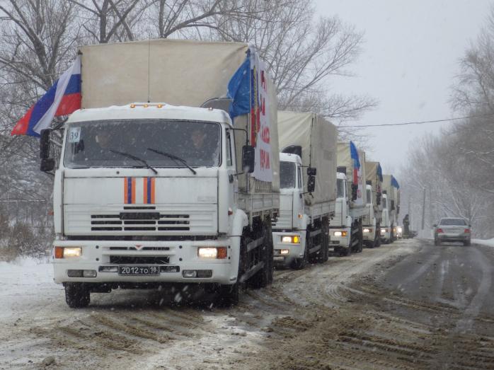 Росія в лютому-березні прижене на Донбас чотири гумконвої