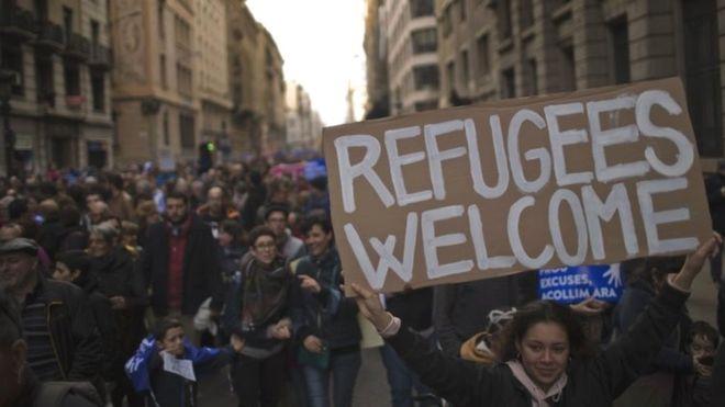 В Іспанії близько 160 тис. осіб виступили на підтримку біженців