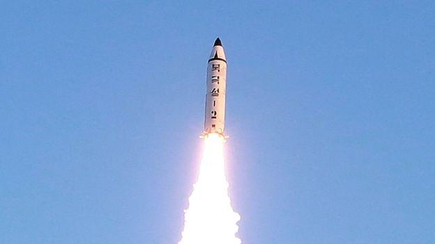 КНДР запустила залпом чотири ракети в бік Японського моря