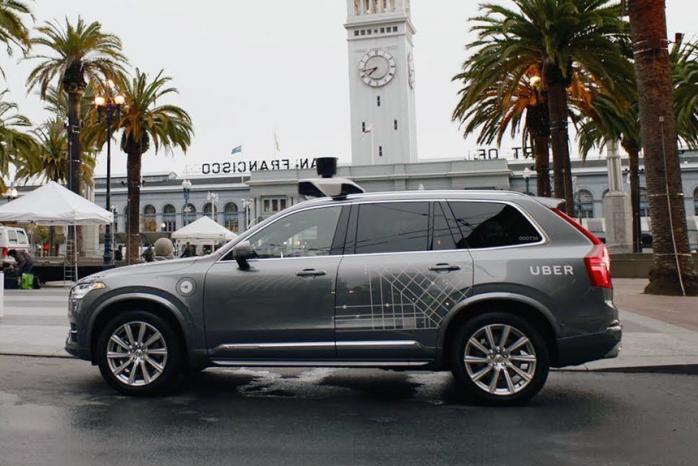 Беспилотное такси Uber в США попало в первую аварию (ФОТО, ВИДЕО)