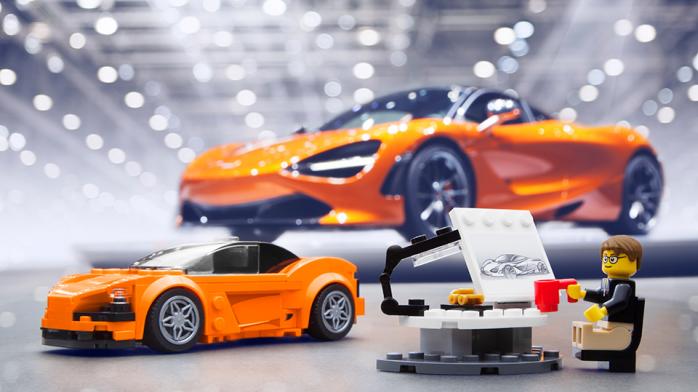 Lego випустило зменшену копію нового суперкара McLaren (ФОТО)