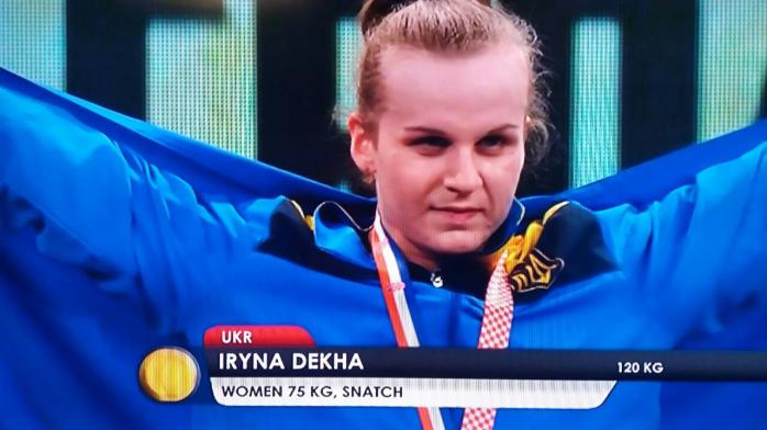 Украинка Деха завоевала «золото» чемпионата Европы по тяжелой атлетике (ФОТО)