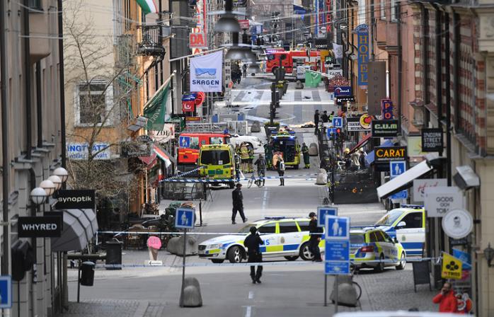 Полиция Швеции: Подозреваемый в теракте является выходцем из Узбекистана