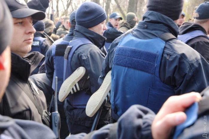 На праздновании освобождения Одессы произошла потасовка, задержаны два десятка человек (ФОТО)