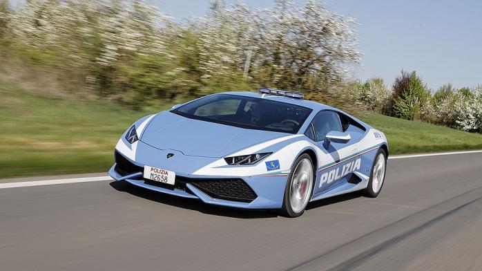 Lamborghini сделала из суперкара Huracan патрульный автомобиль (ФОТО)