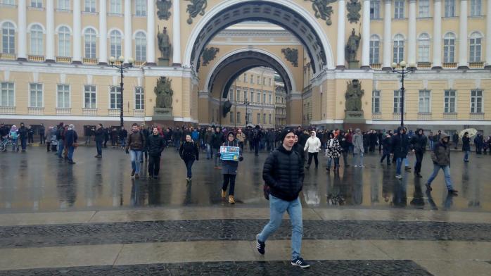 У Петербурзі затримали близько 30 учасників прогулянки «Нової опозиції» (ФОТО)