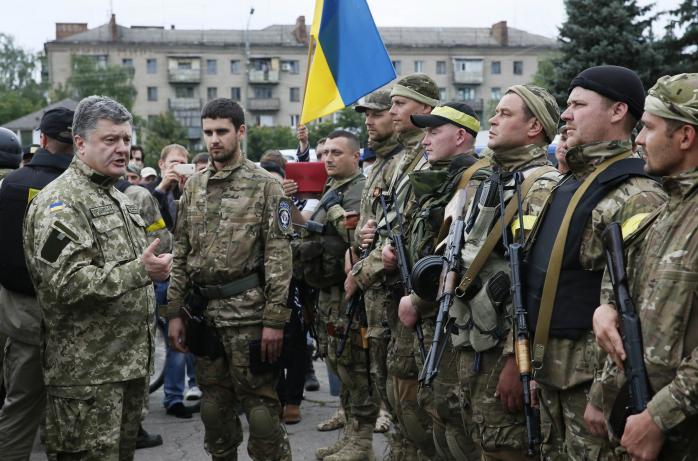 Армия Украины по боеспособности занимает восьмое место в Европе — Порошенко