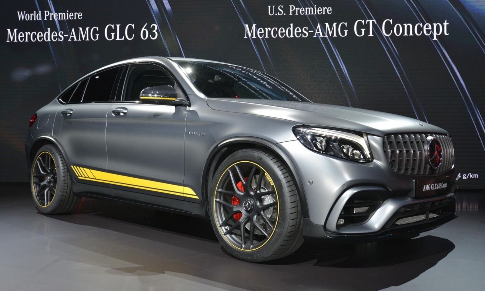 Среднеразмерный кроссовер GLC - AMG 63 от Mercedes-Benz