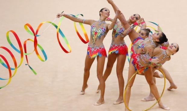 Украинские гимнастки завоевали золото Кубка мира