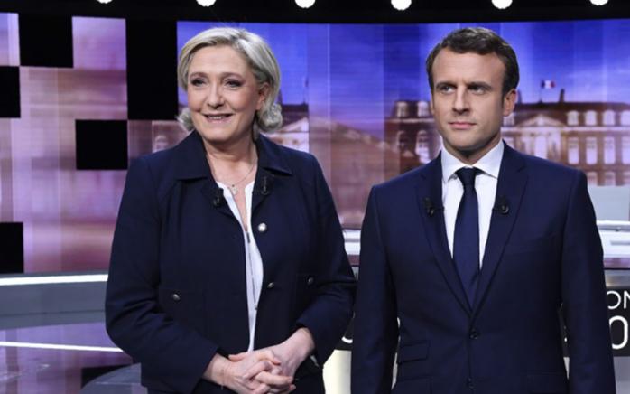 У Франції відбулись дебати між Макроном і Ле Пен