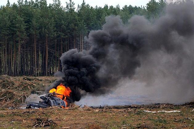 В России при падении вертолета погибли три человека