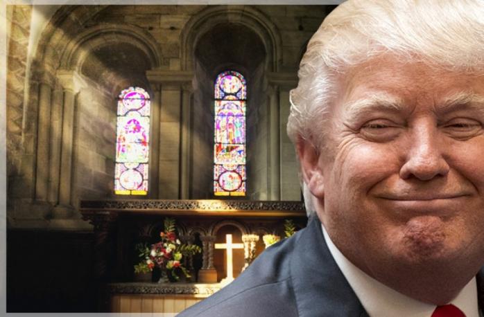 Трамп разрешил церкви проводить политическую агитацию