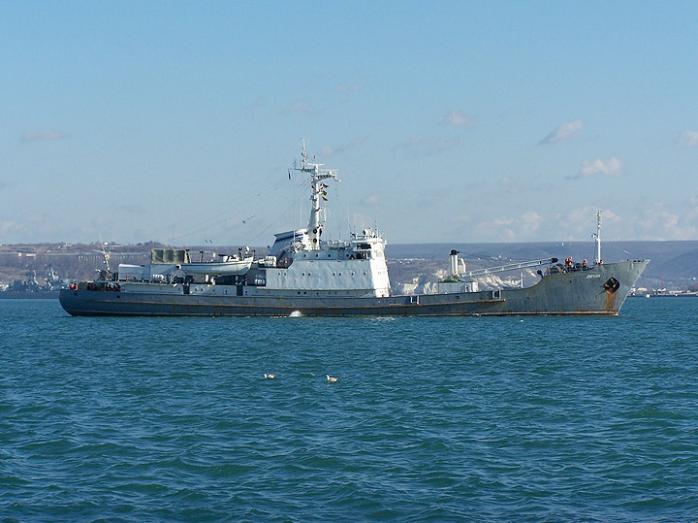 Військова розвідка розповіла, чому затонув корабель-розвідник РФ «Лиман»