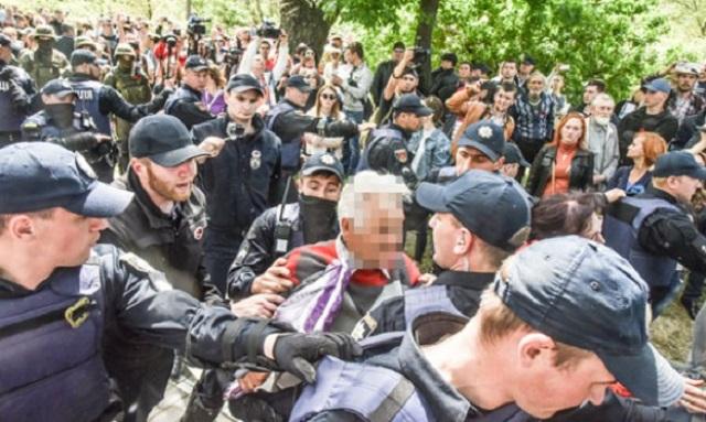 Неспокійне 9 травня: з’явилися відео бійок у Запоріжжі, Харкові та Дніпрі (ВІДЕО)