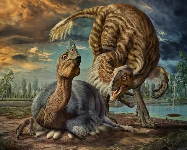 Вчені відкрили новий вид гігантських пернатих динозаврів Beibeilong (ФОТО)