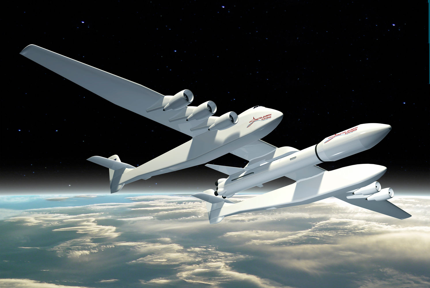 Літак Stratolaunch. Фото: Stratolaunch Systems Corp