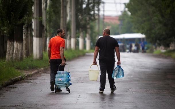 ДСНС: Запасу води для жителів Донеччини вистачить на кілька днів
