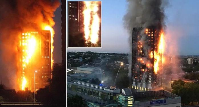 Рятувальники підтвердили загибель людей у масштабній лондонській пожежі (ФОТО, ВІДЕО)