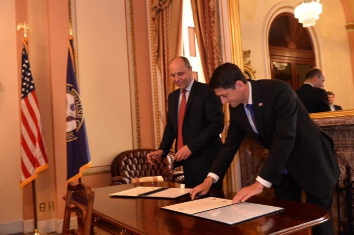 Підписано меморандум про співпрацю між парламентами України та США