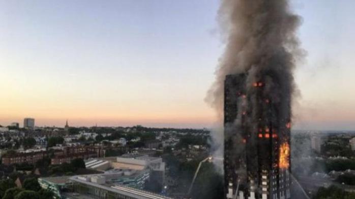 ЗМІ повідомили про 70 загиблих під час пожежі в Лондоні