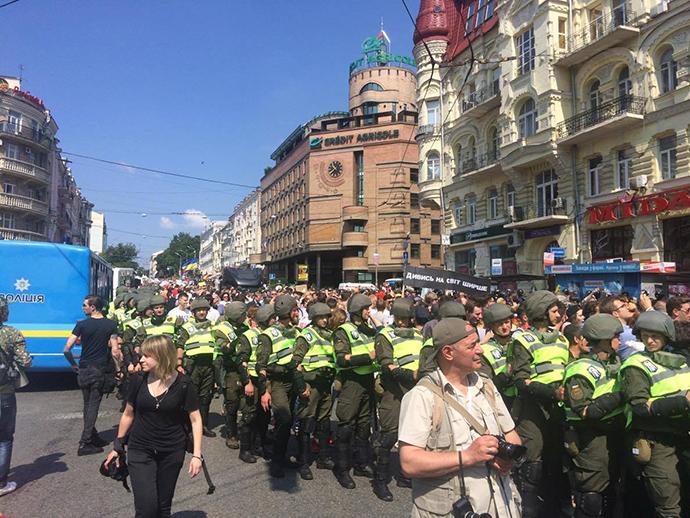 «Марш равенства» в Киеве завершился без значительных провокаций