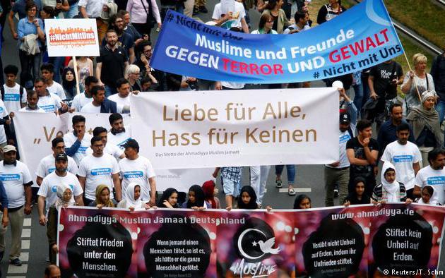 У Німеччині мусульмани провели марш проти насильства та терору