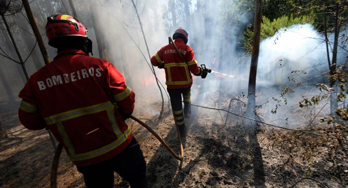 Жертвами пожаров в Португалии стали уже 64 человека