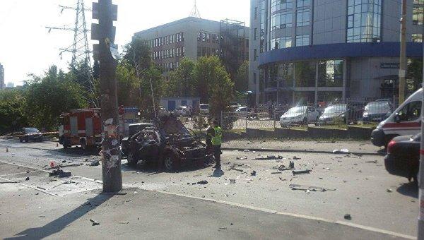 Взрыв авто в Киеве: в Минобороны подтвердили гибель сотрудника Главного управления разведки