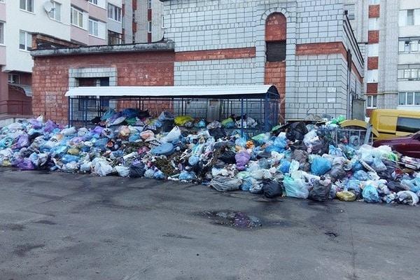 Львовский мусор вывезли с 42% площадок