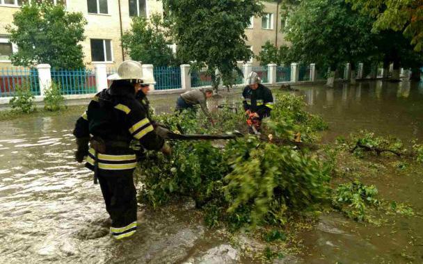 Внаслідок негоди в Україні знеструмлено 881 населений пункт