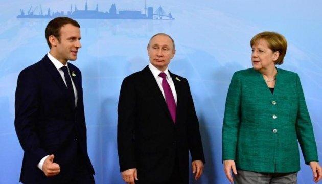 О чем договорились Меркель, Макрон и Путин на встрече по Донбассу