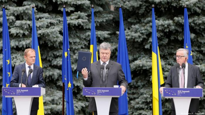 Саммит Украина-ЕС завершился без принятия итоговой декларации