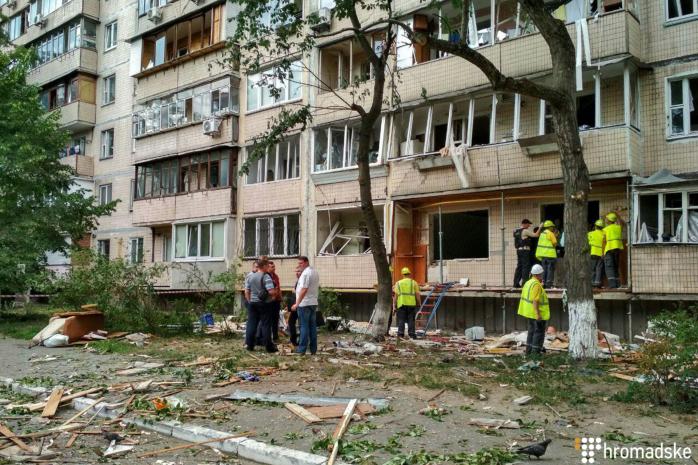 Из-за взрыва в многоэтажке Киева 29 семей нуждаются в переселении