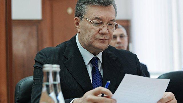 Янукович пожаловался на киевских судей в НАБУ и ГПУ