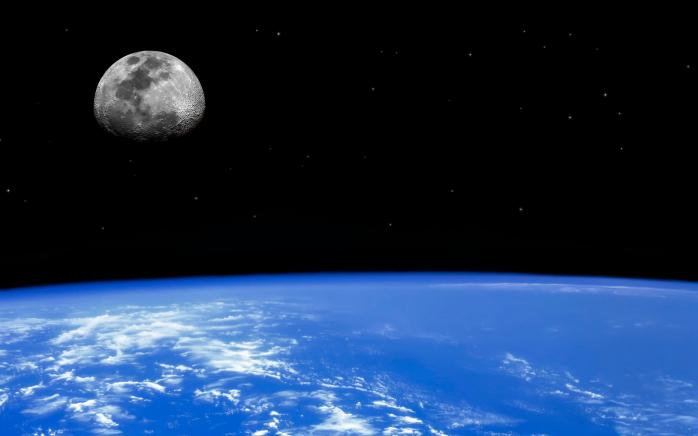 Обнародован первый снимок Земли, сделанный с Луны (ФОТО)