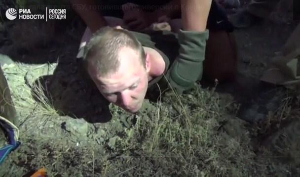 Обнародовано видео задержания «агента СБУ» в Крыму