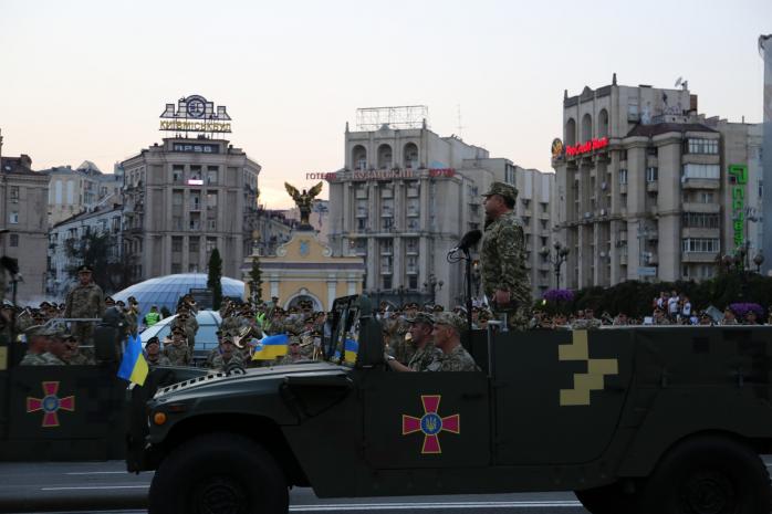 Як пройшла репетиція військового параду до Дня Незалежності України (ФОТО)