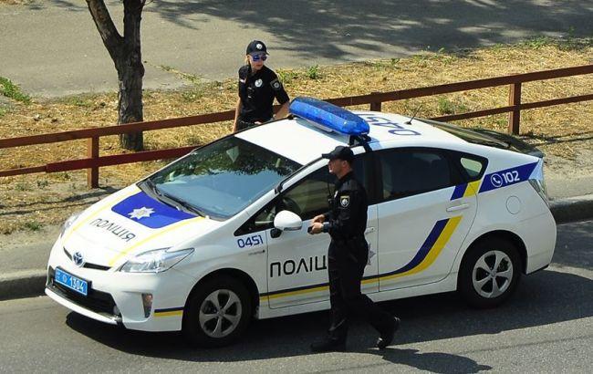 В Киевской области угнали полицейский автомобиль
