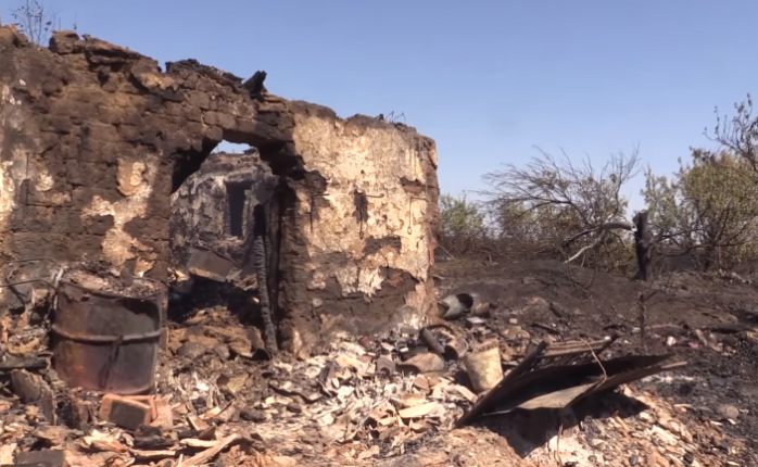 Окупанти застосували на Донеччині запалювальні боєприпаси, згоріло кілька будинків (ВІДЕО)