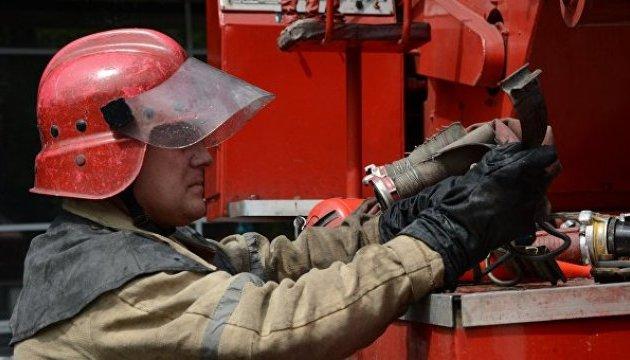 В Харькове загорелось здание апелляционного админсуда (ФОТО, ВИДЕО)