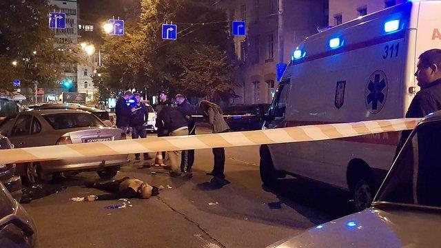 У Києві вночі застрелили іноземця (ВІДЕО)