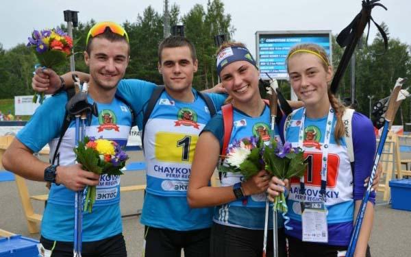 Украинские биатлонисты завоевали четыре медали на летнем чемпионате мира