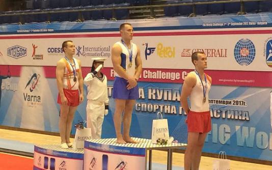 Украинские гимнасты завоевали пять медалей на этапе Кубка мира в Болгарии